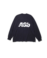 AS×FS / Corporate L/S Tee "Asb" - Navy