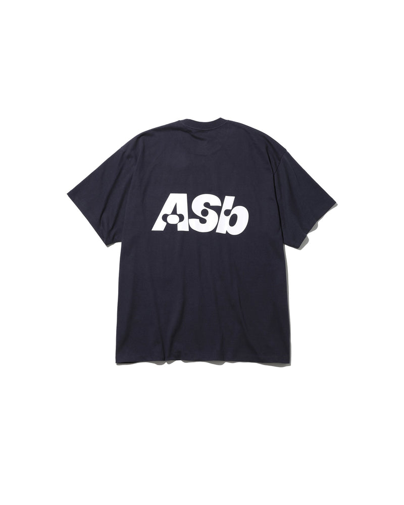 AS×FS / Corporate S/S Tee "Asb" - Navy