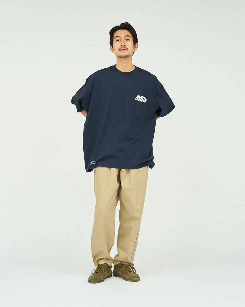 AS×FS / Corporate S/S Tee "Asb" - Navy