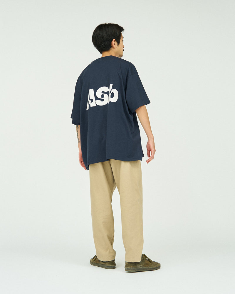 AS×FS / Corporate S/S Tee "Asb" - Navy