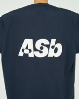 AS×FS / Corporate S/S Tee "Asb" - Navy