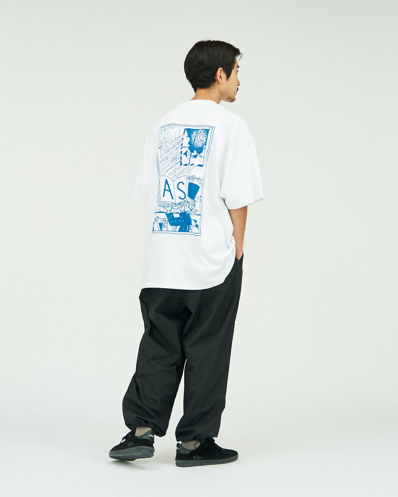 AS×FS / Corporate S/S Tee "COMIC" - White