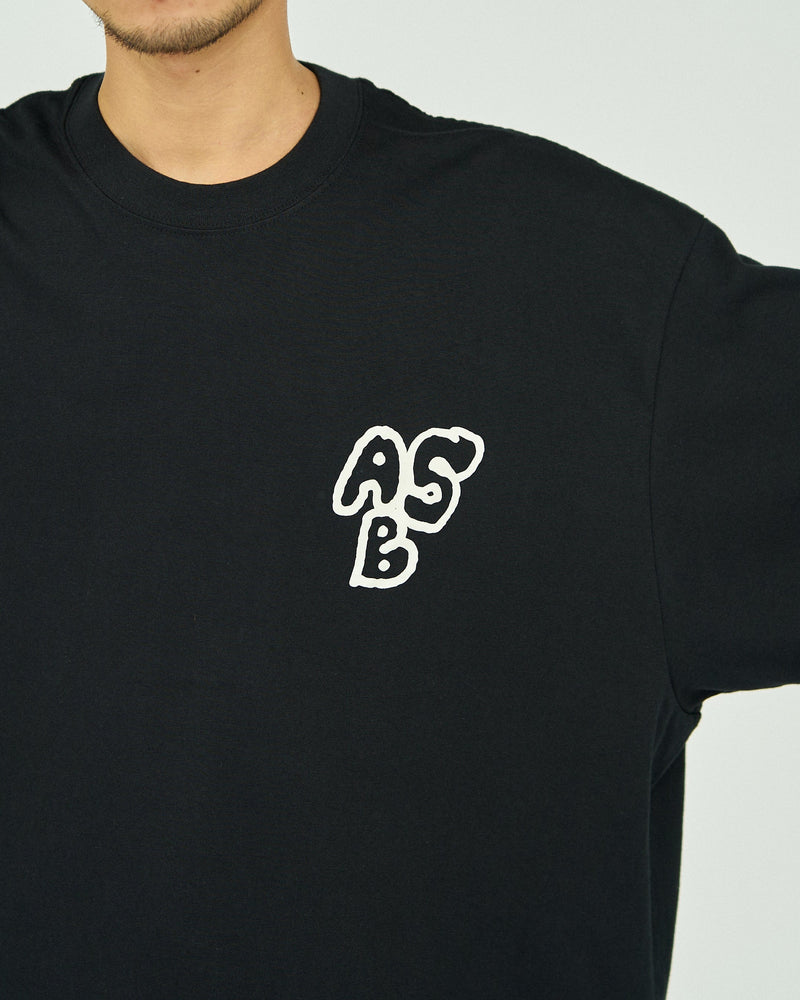 AS×FS / Corporate S/S Tee "PUBLISHING" - Black