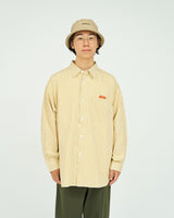 AS×FS / Corporate Uniform Shirt - Yellow Stripe