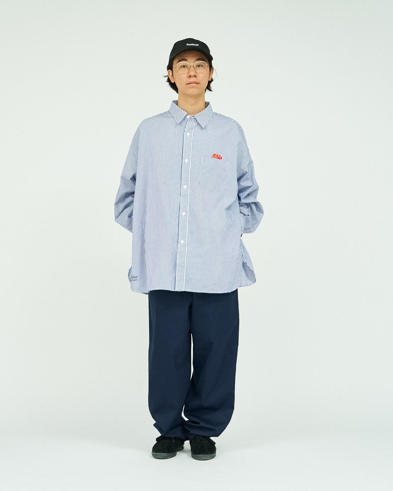 AS×FS / Corporate Uniform Shirt - Blue Stripe