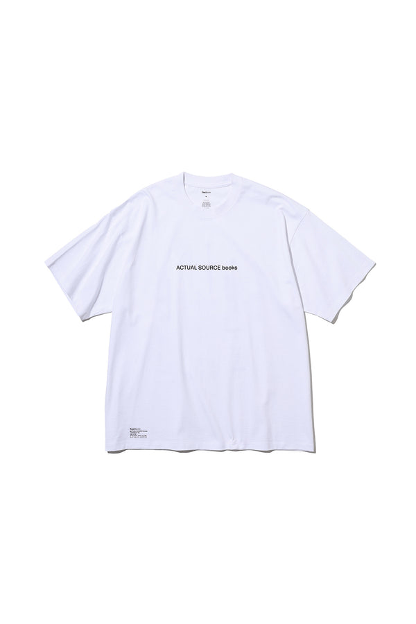 Fresh Service / AS×FS CORPORATE S/S TEE “BOOK STACK” - WHITE