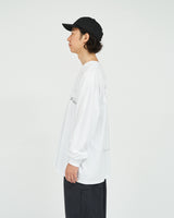 Fresh Service / AS×FS CORPORATE L/S TEE “A-SERIES” - WHITE