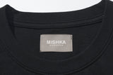 MISHKA / KEEP WATCH　Appliqué　S/S Tee - Black