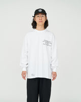 Fresh Service / AS×FS CORPORATE L/S TEE “PLAYFUL” - WHITE