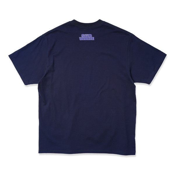 SUBWARE  / 3 DEADES OF SUBWARE SHORT SLEEVE TEE - NAVY