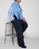 CORONA /2T DESERT SLACKS W - Top Charcoal