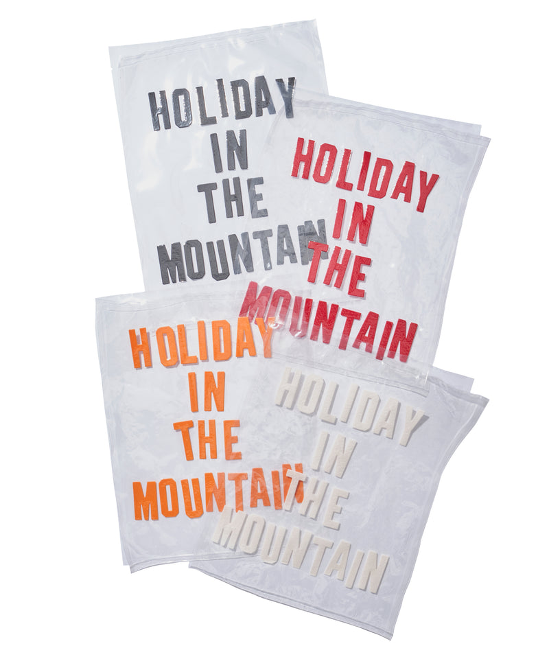 Mountain Research /Felt Patch - White