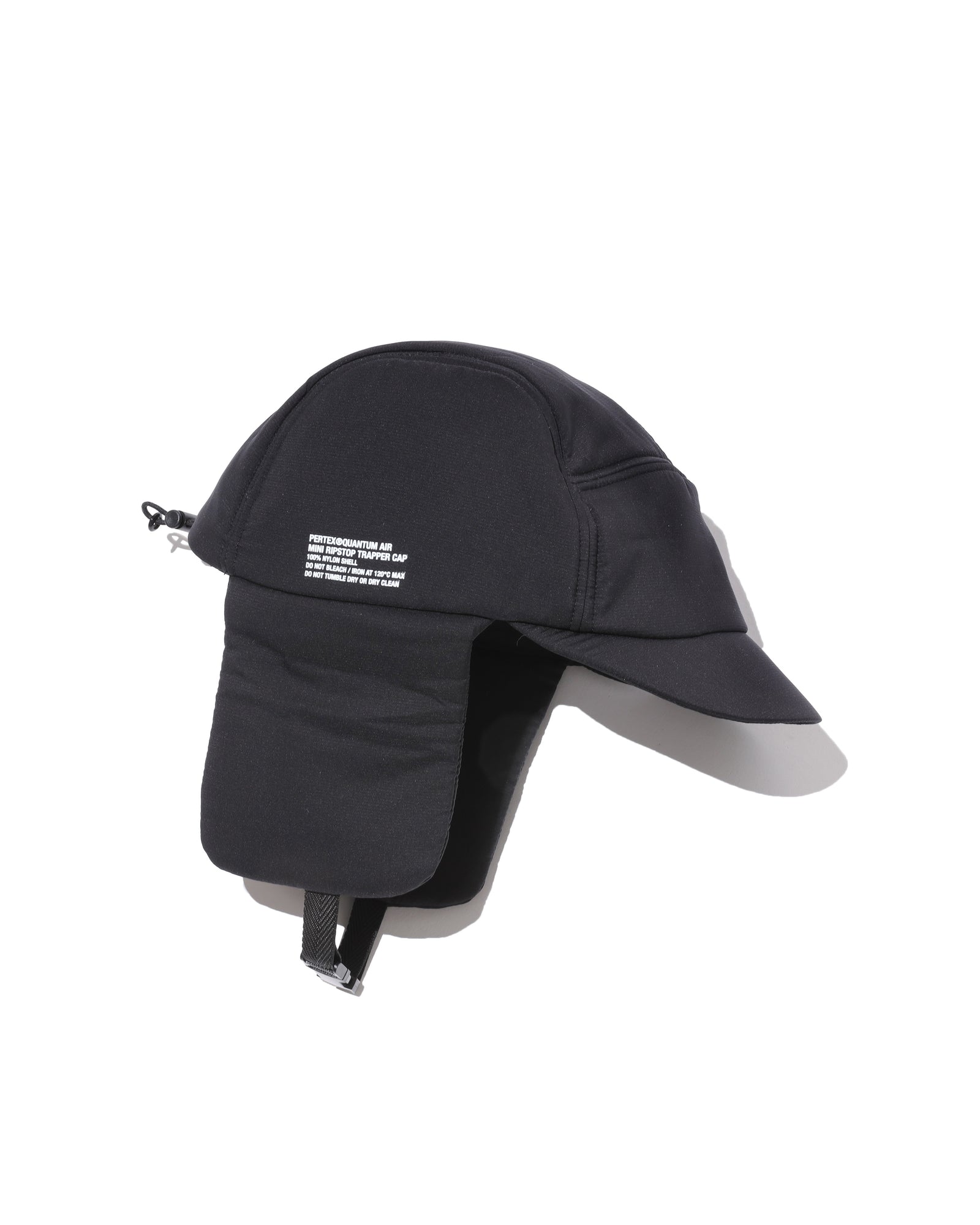 美品 FreshService PERTEK TRAPPER CAP BK Fresh Service / PERTEX® QUANTUM AIR MINI RIPSTOP TRAPPER CAP