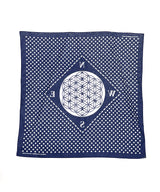 Down On The Corner / BIG GAUZE BANDANNA - Flower of Peace