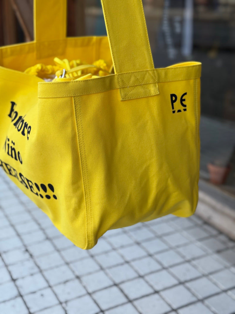 Hombre Nino / NEWSPAPER BAG (CHEESE!!!)