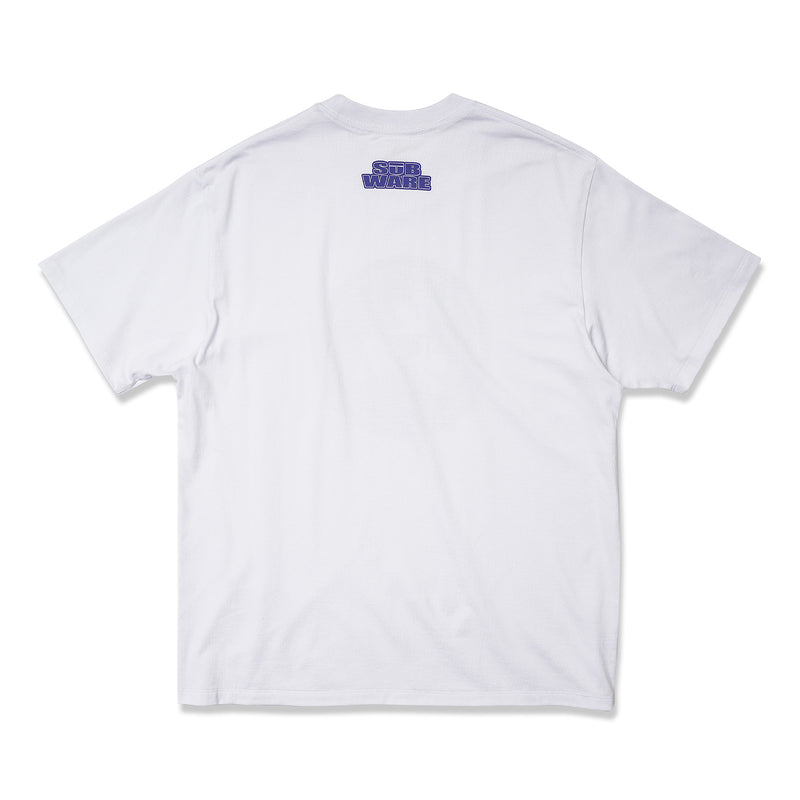 SUBWARE  / 3 DEADES OF SUBWARE SHORT SLEEVE TEE - WHITE
