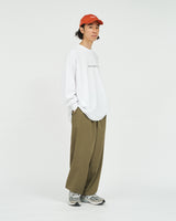 Fresh Service / AS×FS CORPORATE L/S TEE “BOOK STACK” - WHITE