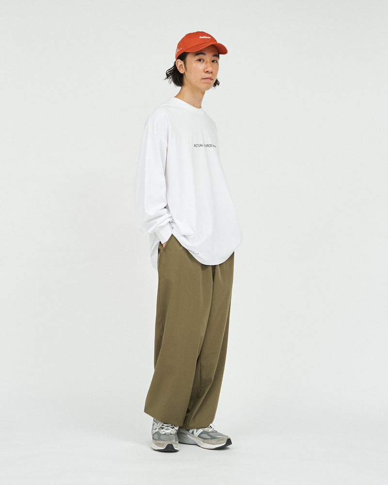 Fresh Service / AS×FS CORPORATE L/S TEE “BOOK STACK” - WHITE