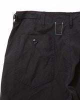 CORONA /  AGGRESSOR SLACKS / Black w/ Bio-wash