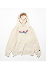 TACOMA FUJI RECORDS /  Multi Logo (embroidery) HOODIE