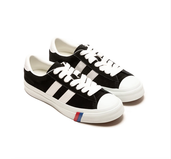 PRO-Keds /  ROYAL PLUS SUEDE LO - BLACK