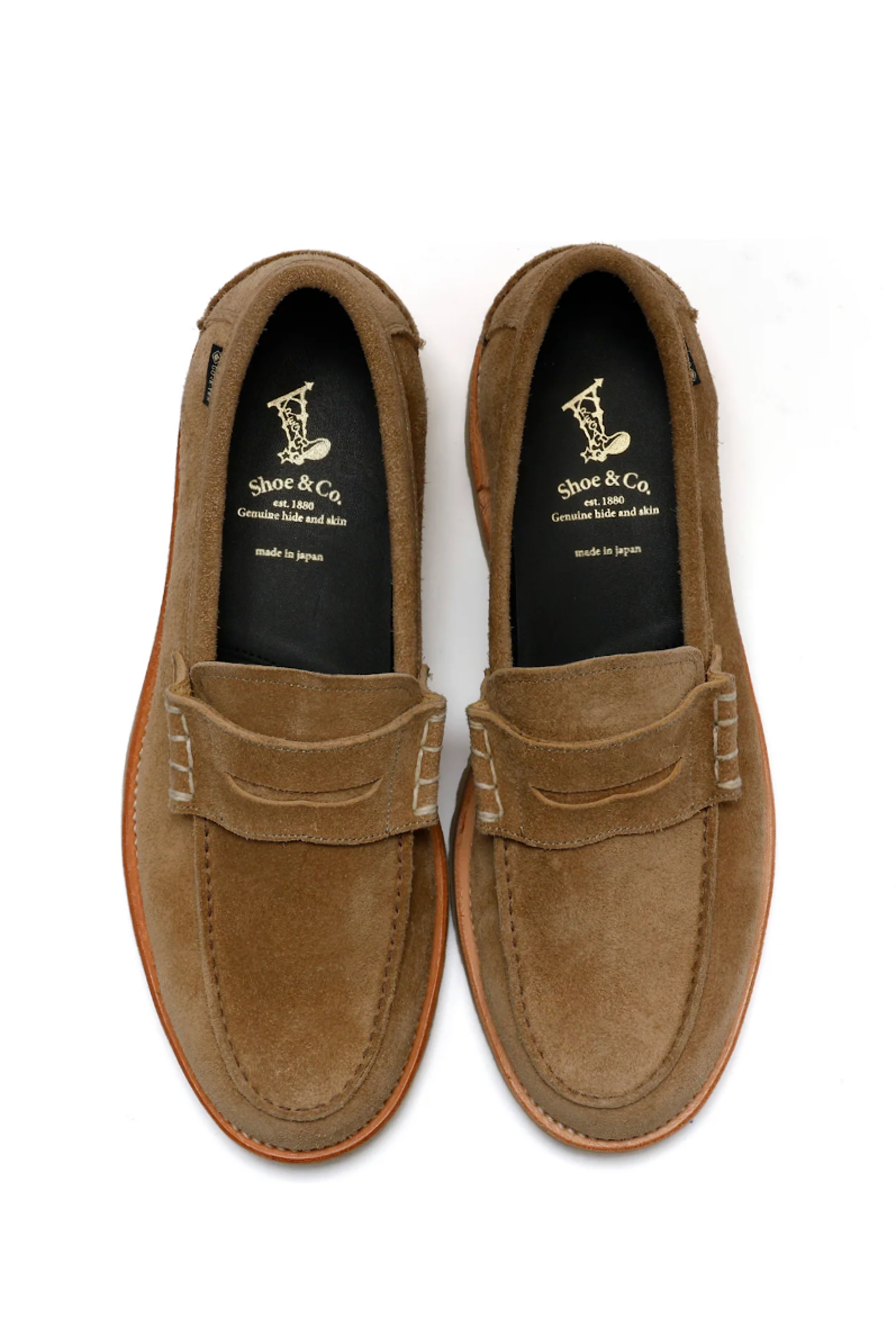 REGAL Shoe&Co. / Beefroll_Loafer GORE-TEX Sand – redtriangle