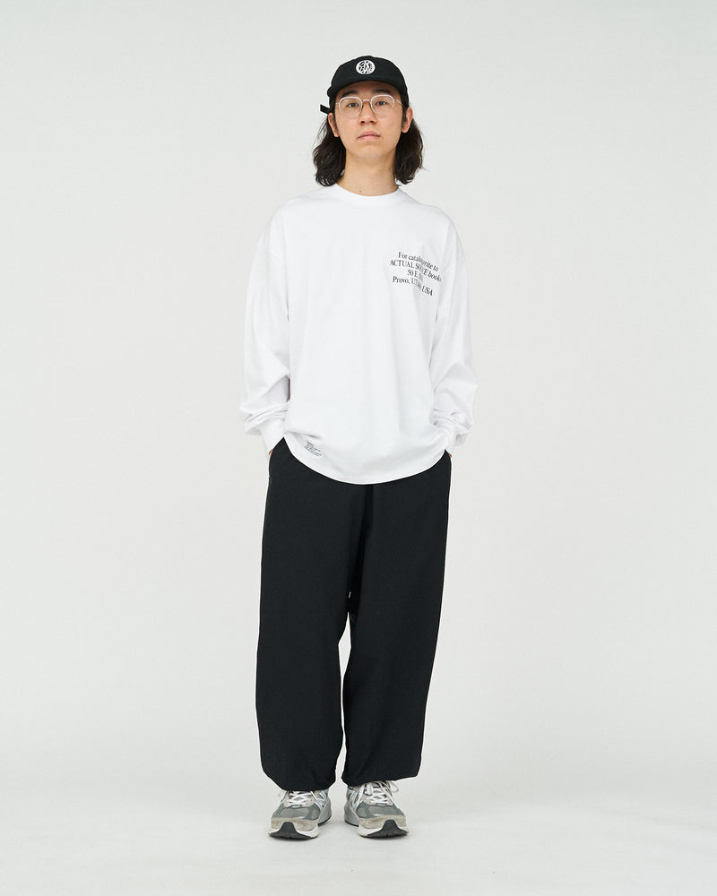 Fresh Service / AS×FS CORPORATE L/S TEE “PLAYFUL” - WHITE