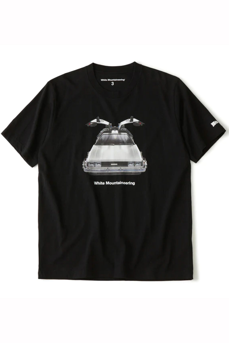 White Mountaineering / DELOREAN T-SHIRT - WM2471523/BLACK