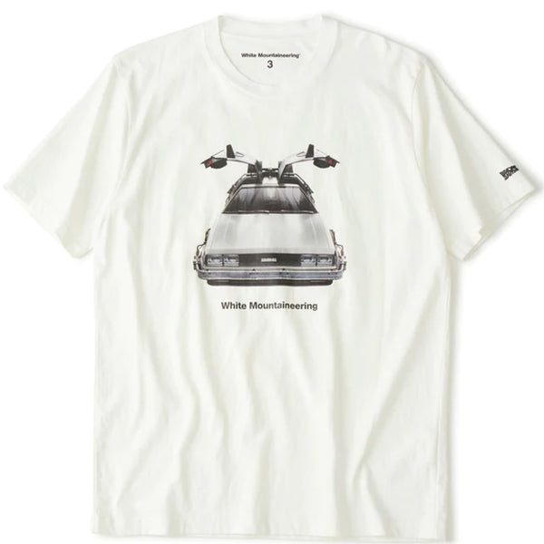 White Mountaineering Tシャツ デロリアン サイズ2 DELOREAN T-SHIRT - White Mountaineering（ホワイト