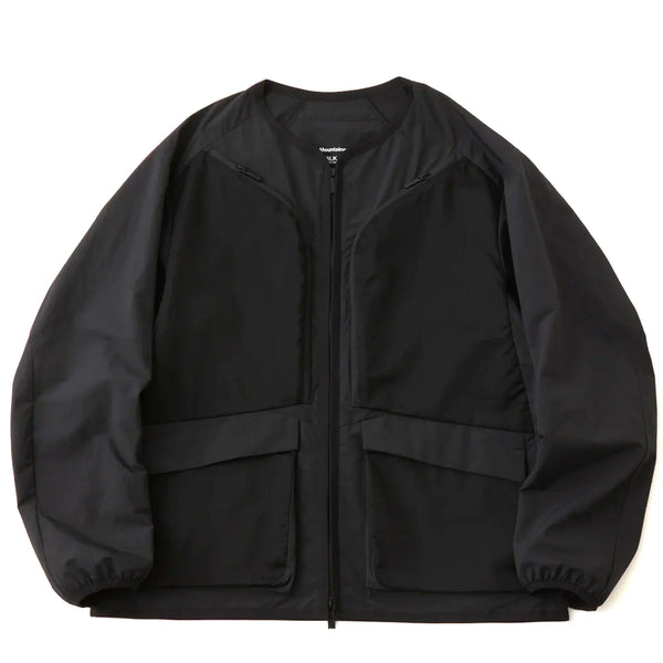 ジャケット・アウター POLYESTER TAFFETA NO COLLAR BLOUSON BLK2 BLK / POLYESTER TAFFETA NO COLLAR BLOUSON - BK2471203