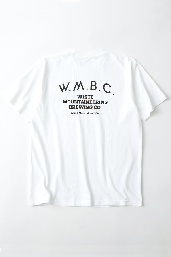 White Mountaineering / "BEER" T-Shirt-White