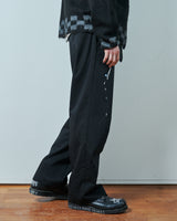 TODAY edition /TC TWILL WORK TROUSERS - Black