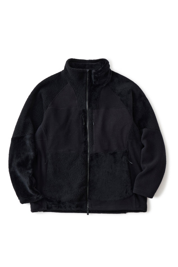 BLK /POLARTEC FLEECE ZIP UP BLOUSON - BK2573505