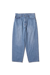 Fresh Service /  CORPORATE DENIM FIVE POCKET PANTS - LIGHT WASH