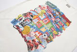 MISHKA / ENGINEERED DESTROY　S/S Tee - White