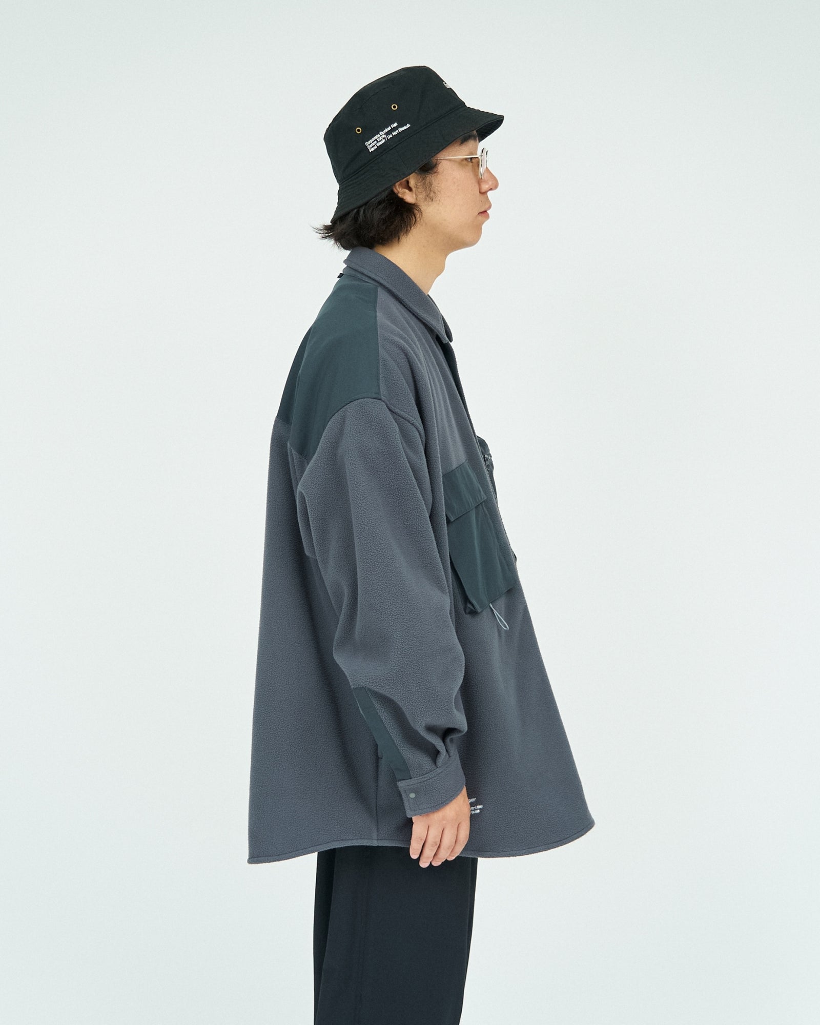 FreshService / Synthetic Fleece Shirt - Gray – redtriangle FreshService / Synthetic Fleece Shirt - Gray – redtriangle