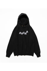 TACOMA FUJI RECORDS / Multi Logo (embroidery) HOODIE