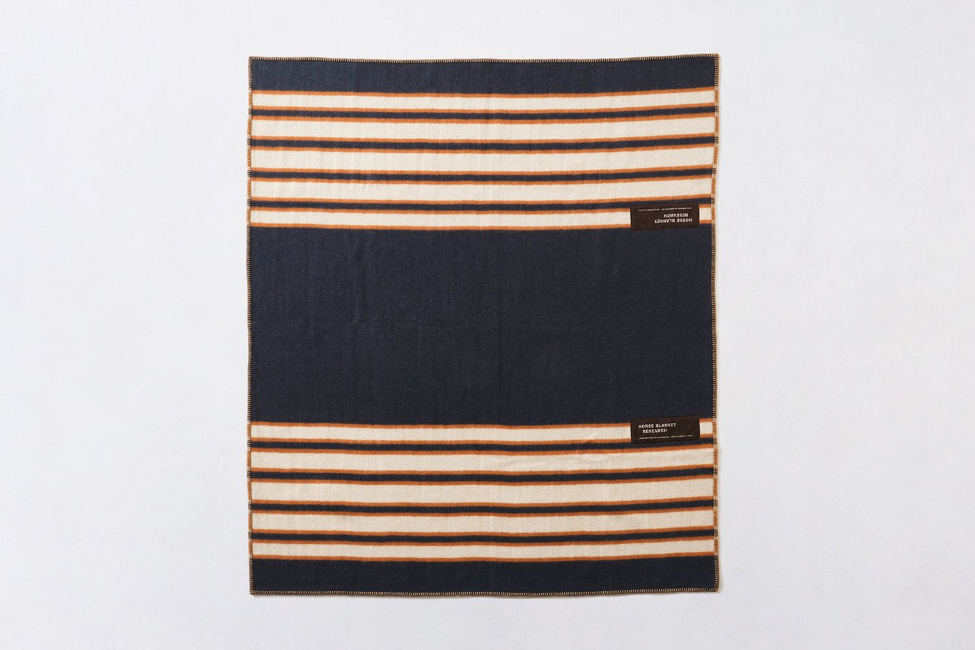 MOUNTAIN RESEARCH - 新品 HORSE BLANKET RESEARCH Horse Blanket Horse Blanket Research / Horse Blanket - Navy/Brown