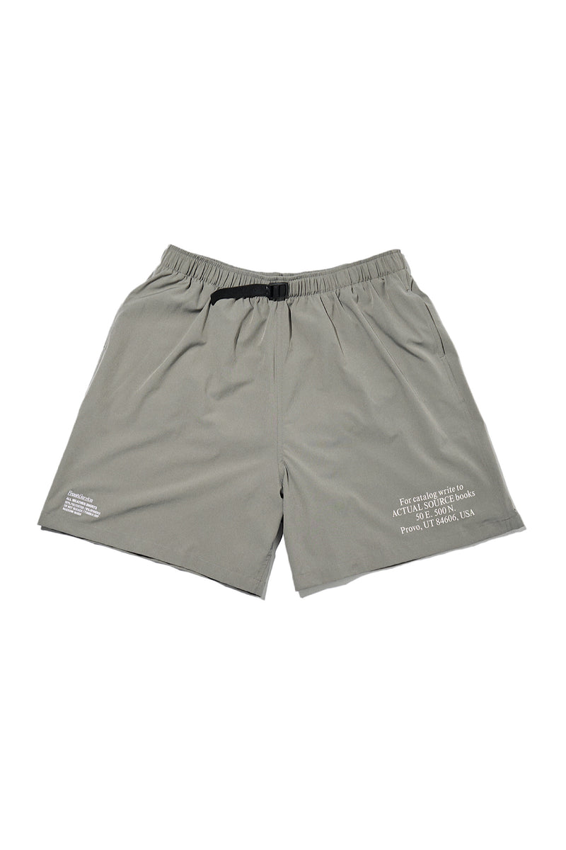 Fresh Service / AS×FS ALL WEATHER SHORTS "ADDRESS" - GRAY