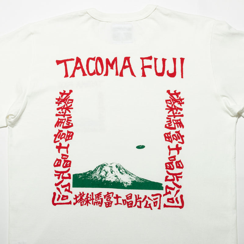 TACOMA FUJI RECORDS /  LIVE AT FILLMORE!? LS Tee designed by Hirohisa Yokoyama-White