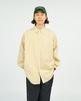 Fresh Service / CORPORATE UNIFORM L/S SHIRT - Yellow Stripe