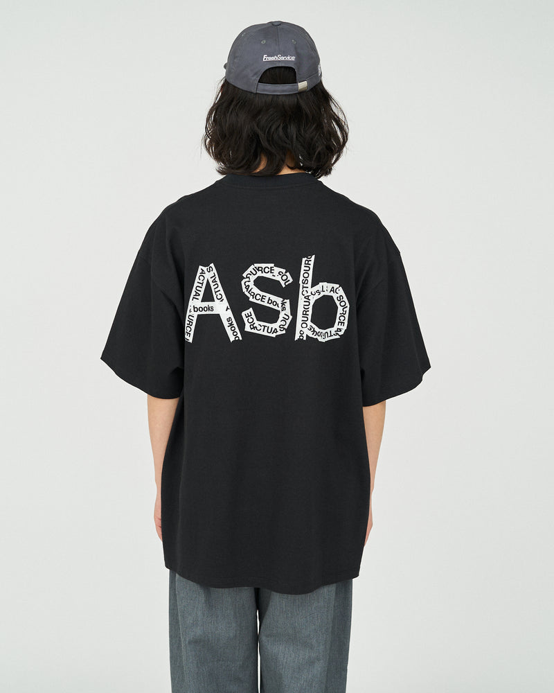 Fresh Service / AS×FS CORPORATE S/S TEE “TAPE” - BLACK