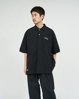 Fresh Service /  DRY PIQUE JERSEY POLO "DISPATCH" - Black