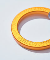 Mountain Research /Circle Necklace - Orange