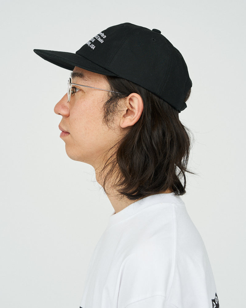 Fresh Service / AS×FS ALL CORPORATE CAP "ADDRESS" - BLACK