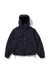 ES.1 / 3lyr down Hoodie - Navy