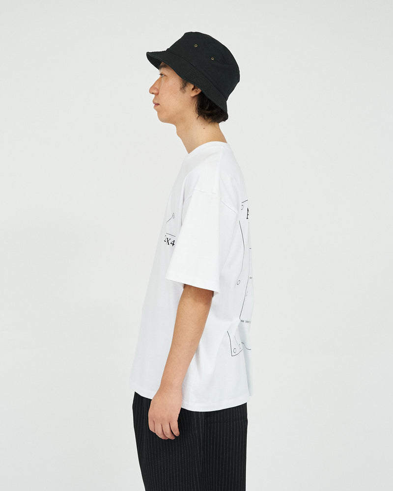 Fresh Service / AS×FS CORPORATE S/S TEE “A-SERIES” - WHITE
