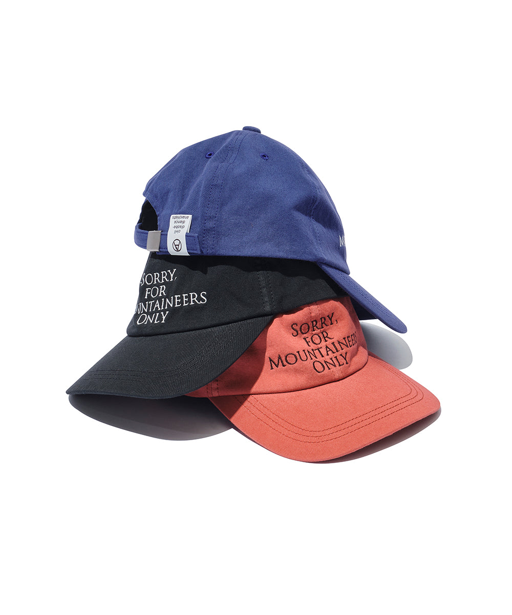 帽子 Mountain Research S.F.M.O. Cap Mountain Research /S.F.M.O. Cap - Black – redtriangle