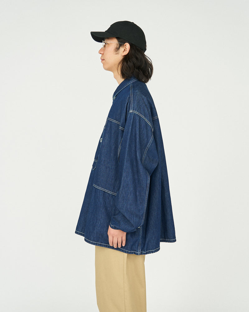 Fresh Service / Denim Pullover Shirt - One Wash