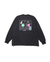 Fresh Service / AS×FS CORPORATE L/S TEE “PLAYFUL” - BLACK